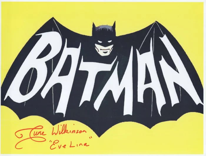 June Wilkinson autograph
