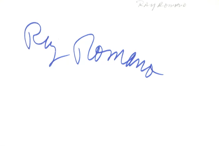 Ray Romano autograph