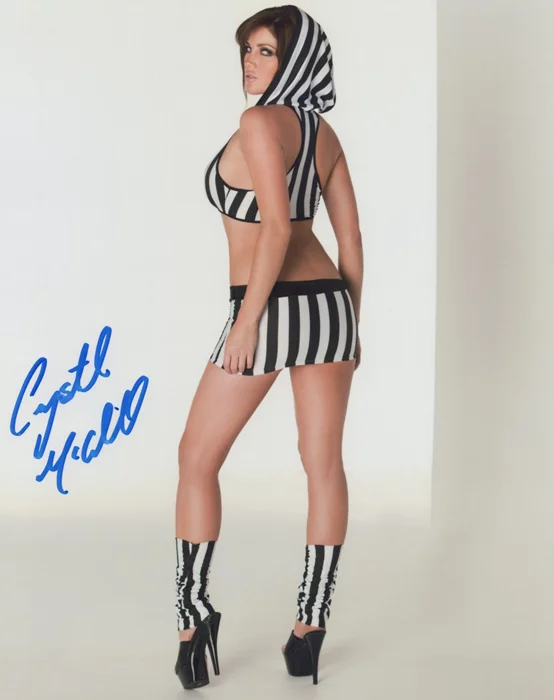 Crystal McCahill autograph
