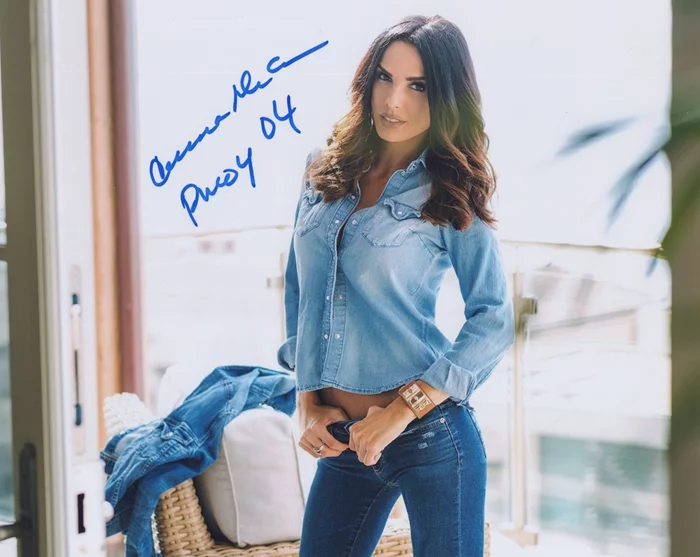 Carmella DeCesare autograph