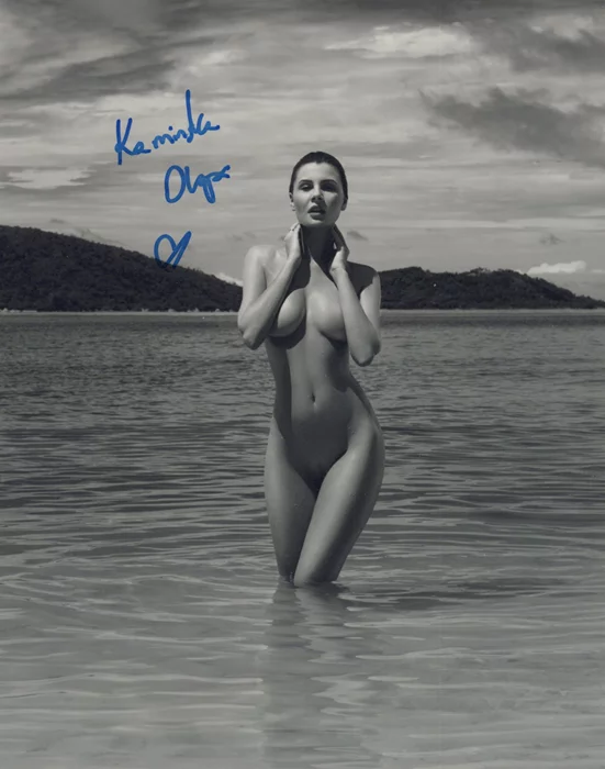 Olga Kaminska autograph