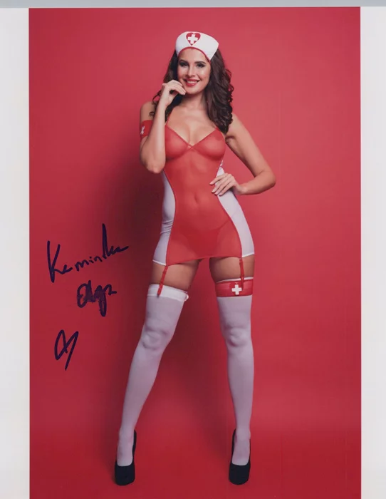 Olga Kaminska autograph