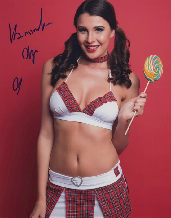 Olga Kaminska autograph