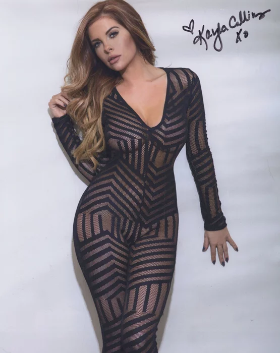 Kayla Collins autograph