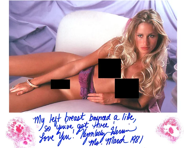 Kymberly Herrin autograph
