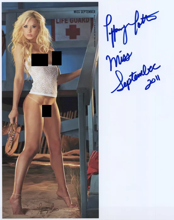 Tiffany Toth autograph