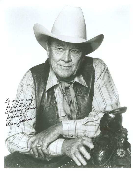 Ben Johnson autograph