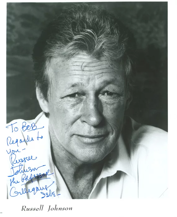 Russell Johnson autograph