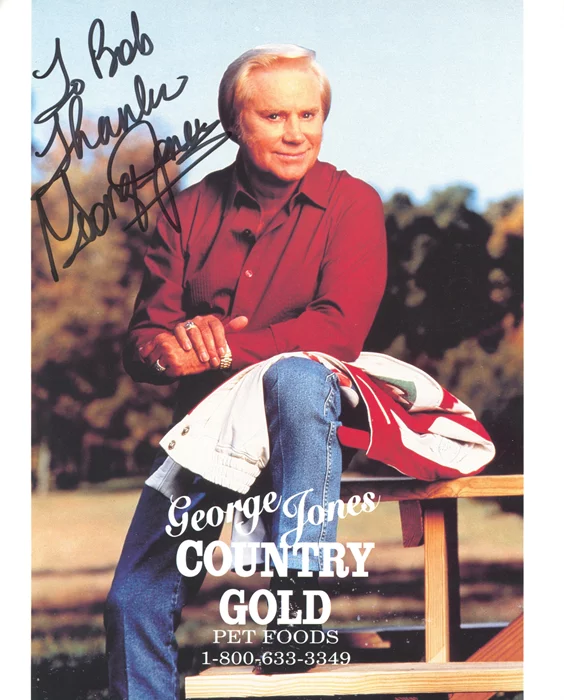 George Jones autograph