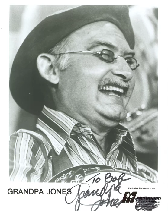 Grandpa Jones autograph