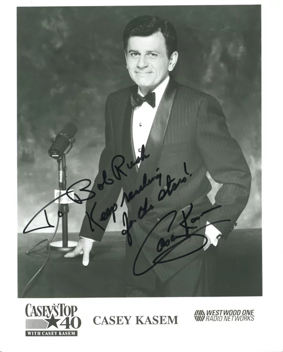 Casey Kasem autograph