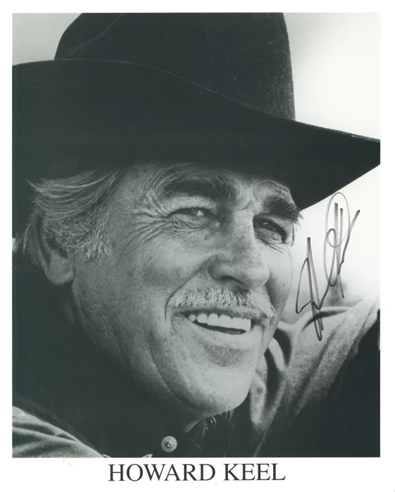 Howard Keel autograph