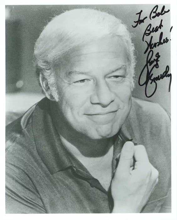 George Kennedy autograph