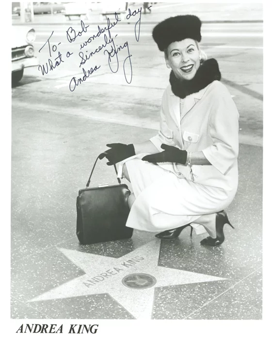 Andrea King autograph