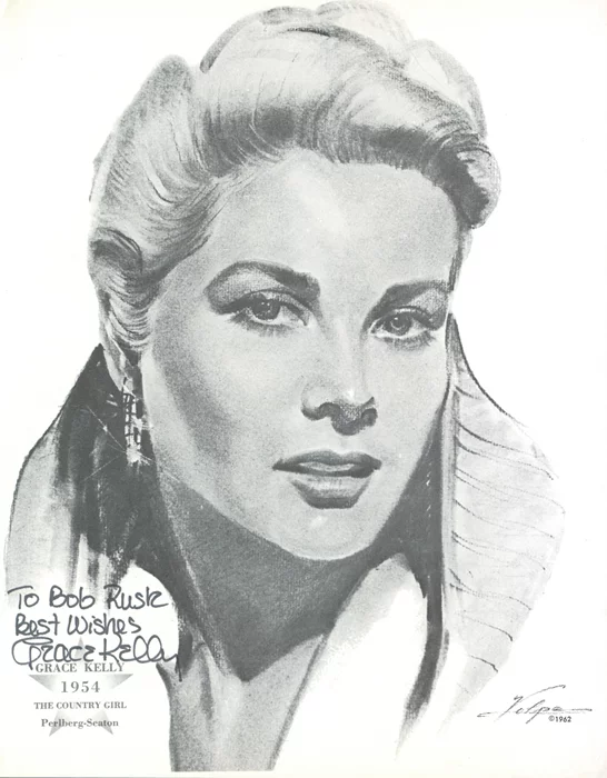 Grace Kelly autograph