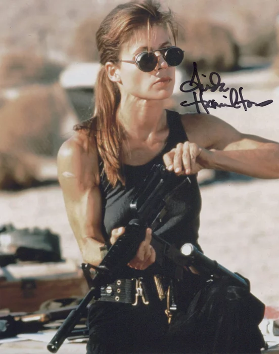 Linda Hamilton autograph
