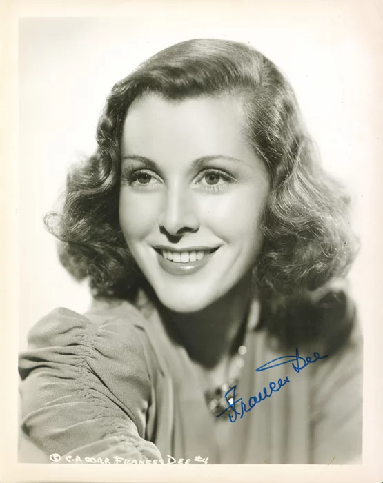 Frances Dee autograph