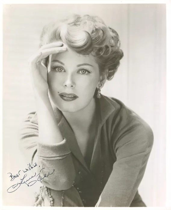 Arlene Dahl autograph