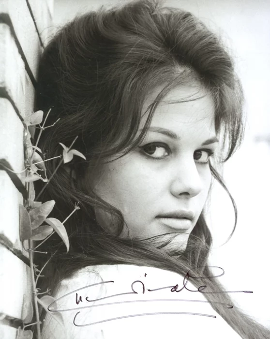 Claudia Cardinale autograph