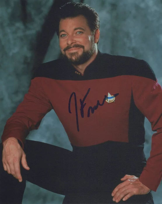 Jonathan Frakes autograph