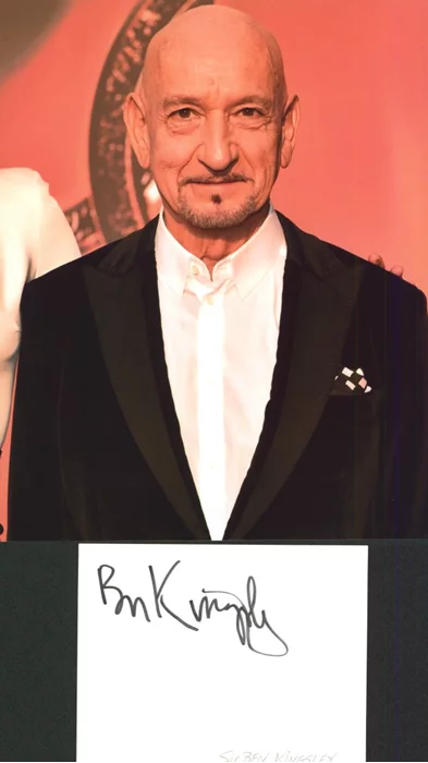 Ben Kingsley autograph