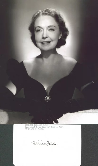 Lillian Gish autograph