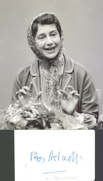 Dame Peggy Ashcroft autograph