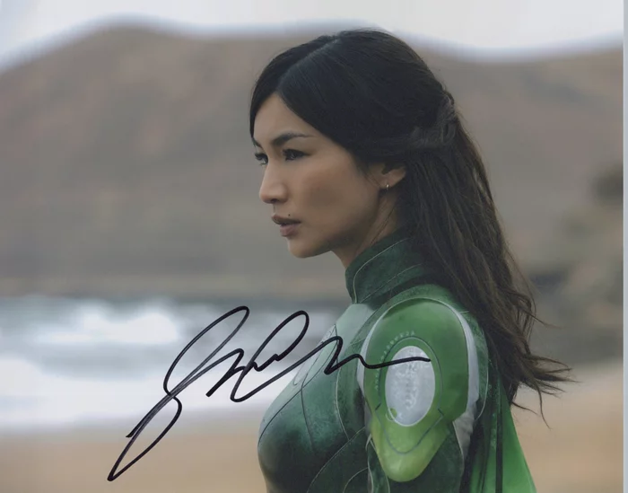 Gemma Chan autograph