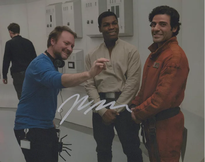 Rian Johnson autograph