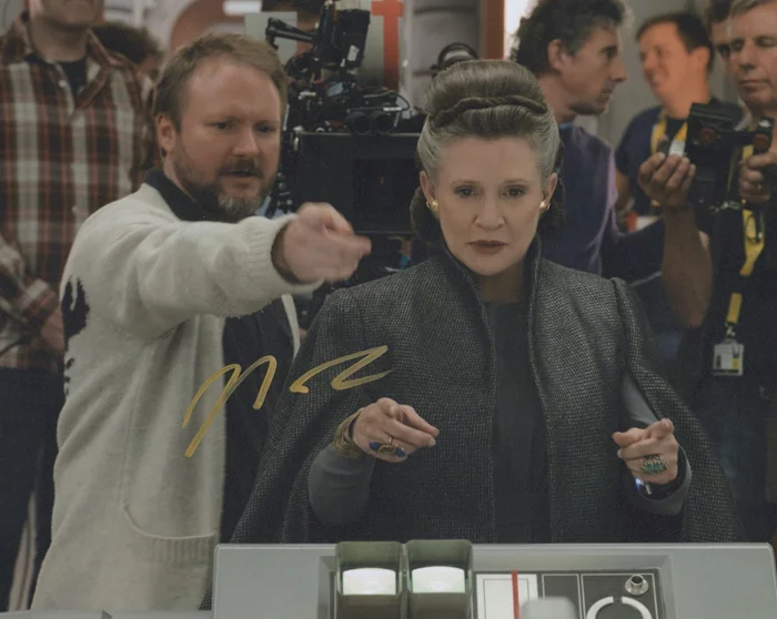 Rian Johnson autograph