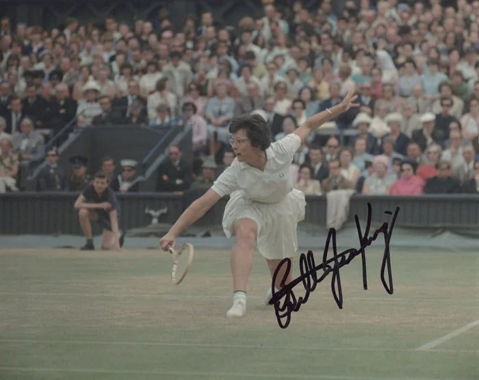 Billie Jean King autograph
