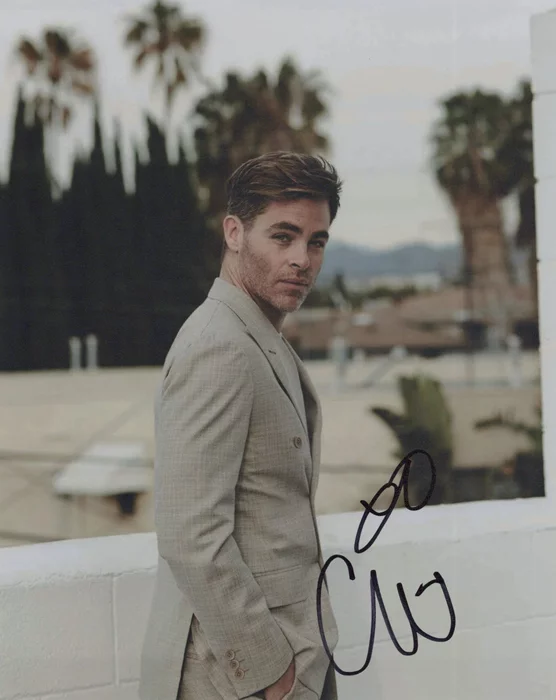 Chris Pine autograph
