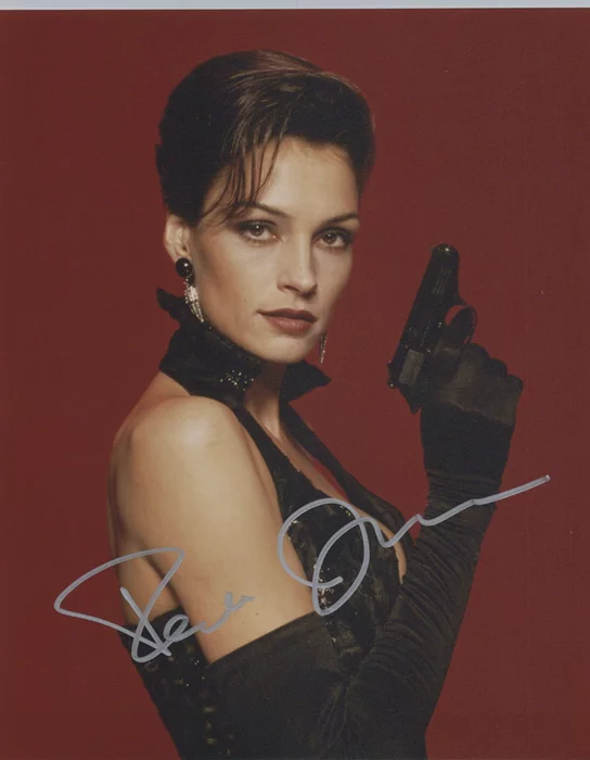 Famke Janssen autograph