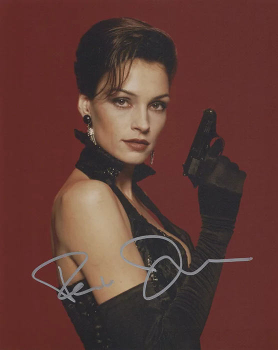 Famke Janssen autograph