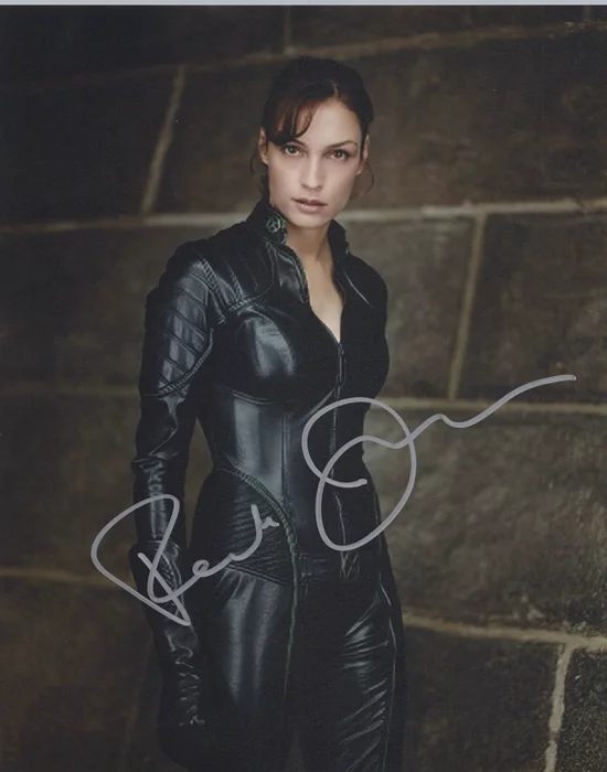 Famke Janssen autograph