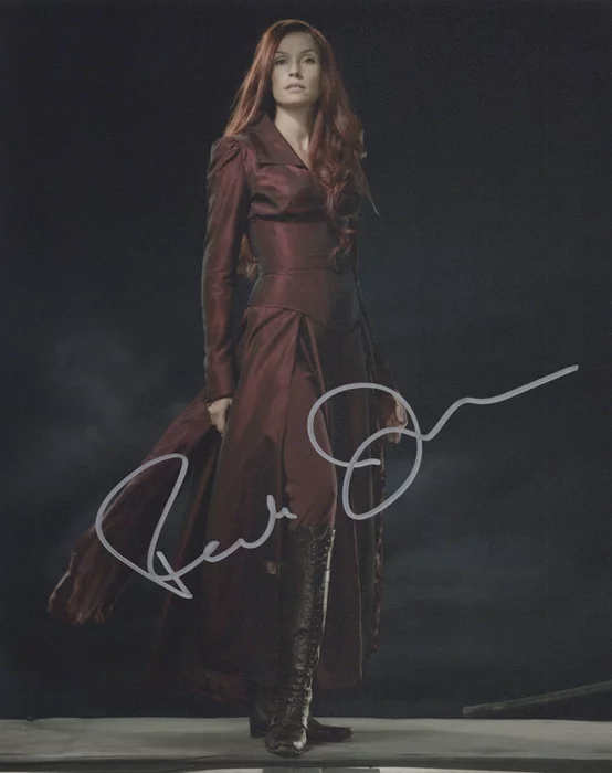 Famke Janssen autograph