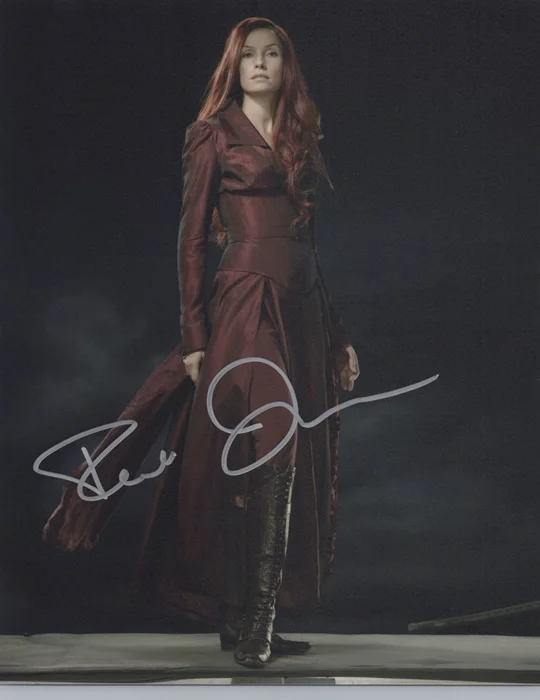 Famke Janssen autograph