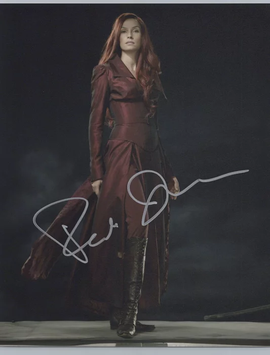 Famke Janssen autograph