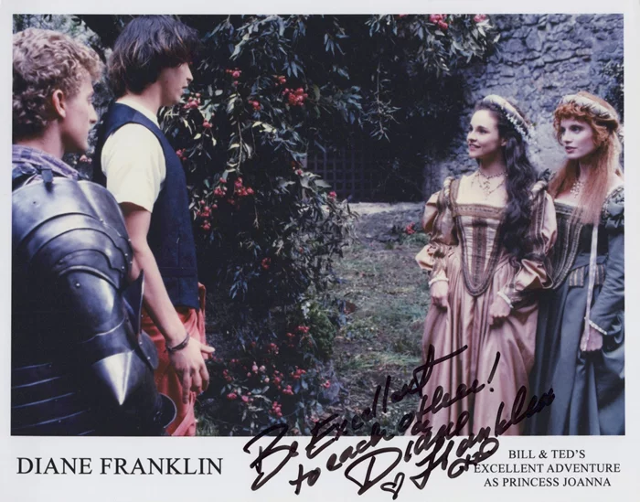 Diane Franklin autograph