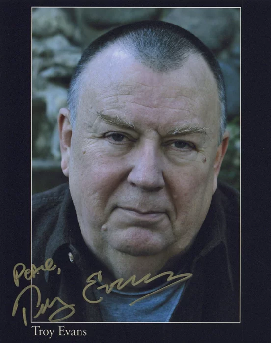 Troy Evans autograph