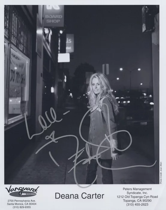 Deana Carter autograph