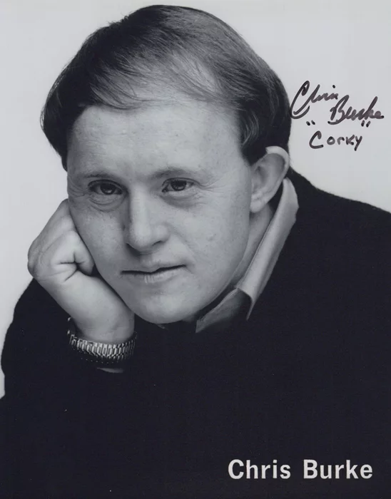 Chris Burke autograph