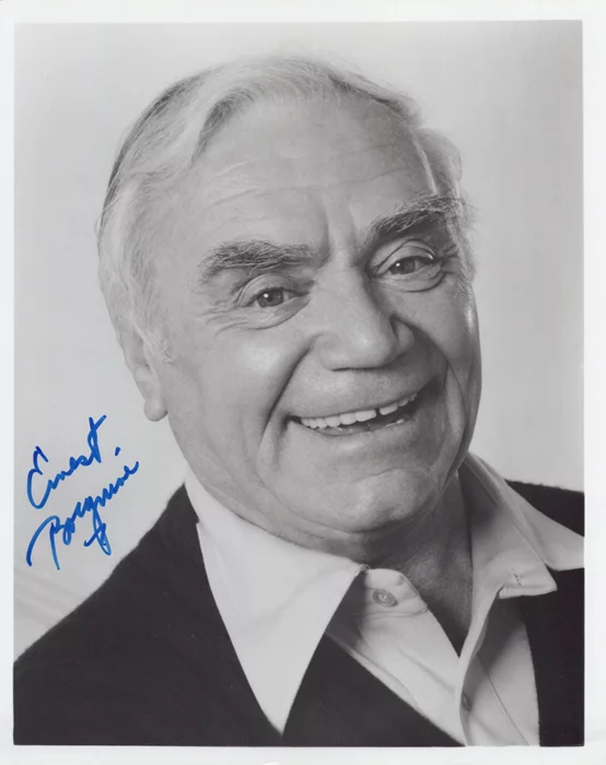 Ernest Borgnine autograph