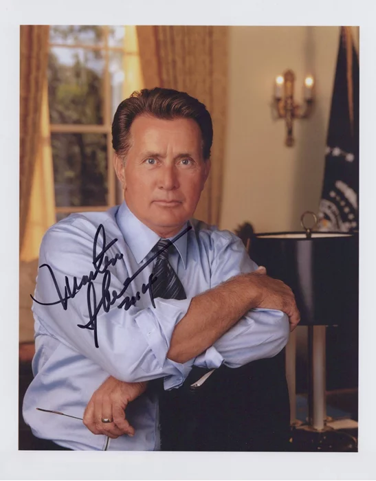 Martin Sheen autograph