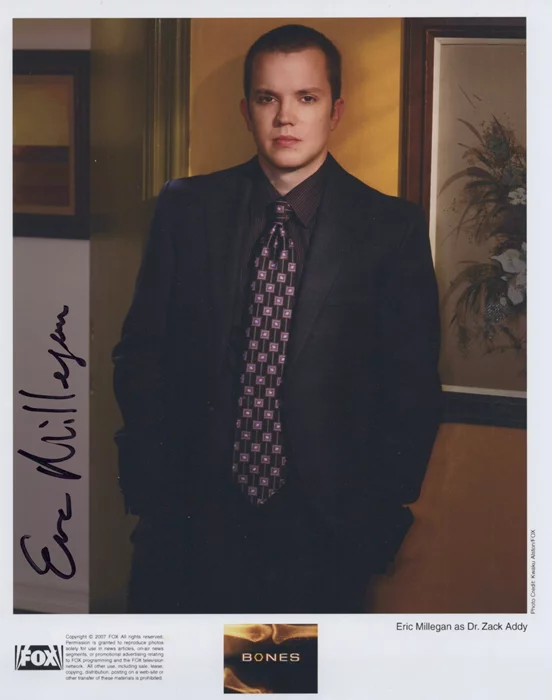 Eric Millegan autograph