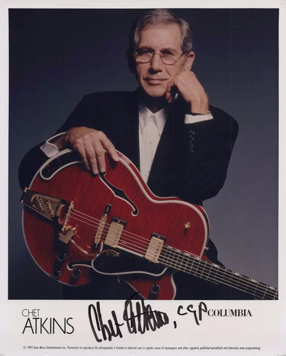 Chet Atkins autograph