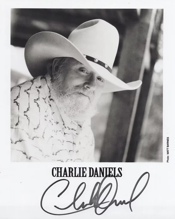 Charlie Daniels autograph