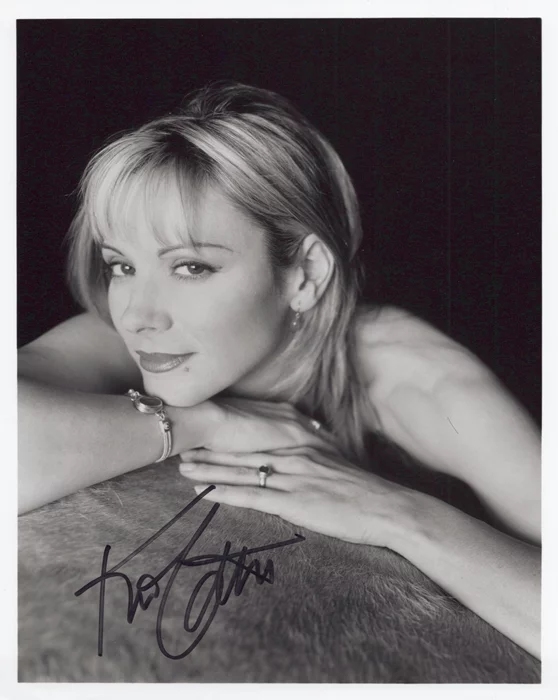 Kim Cattrall autograph