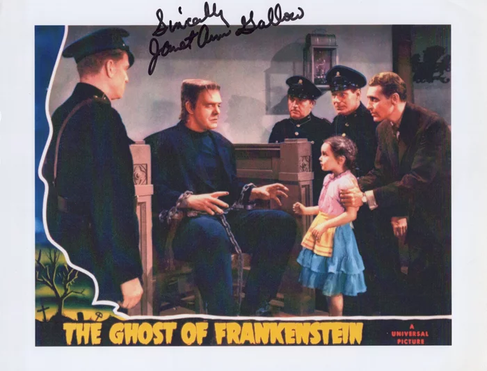 Janet Ann Gallow autograph