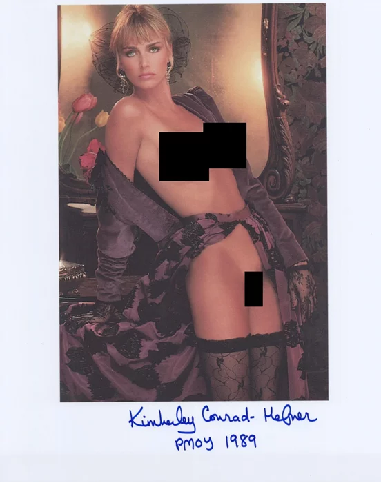 Kimberly Conrad-Hefner autograph